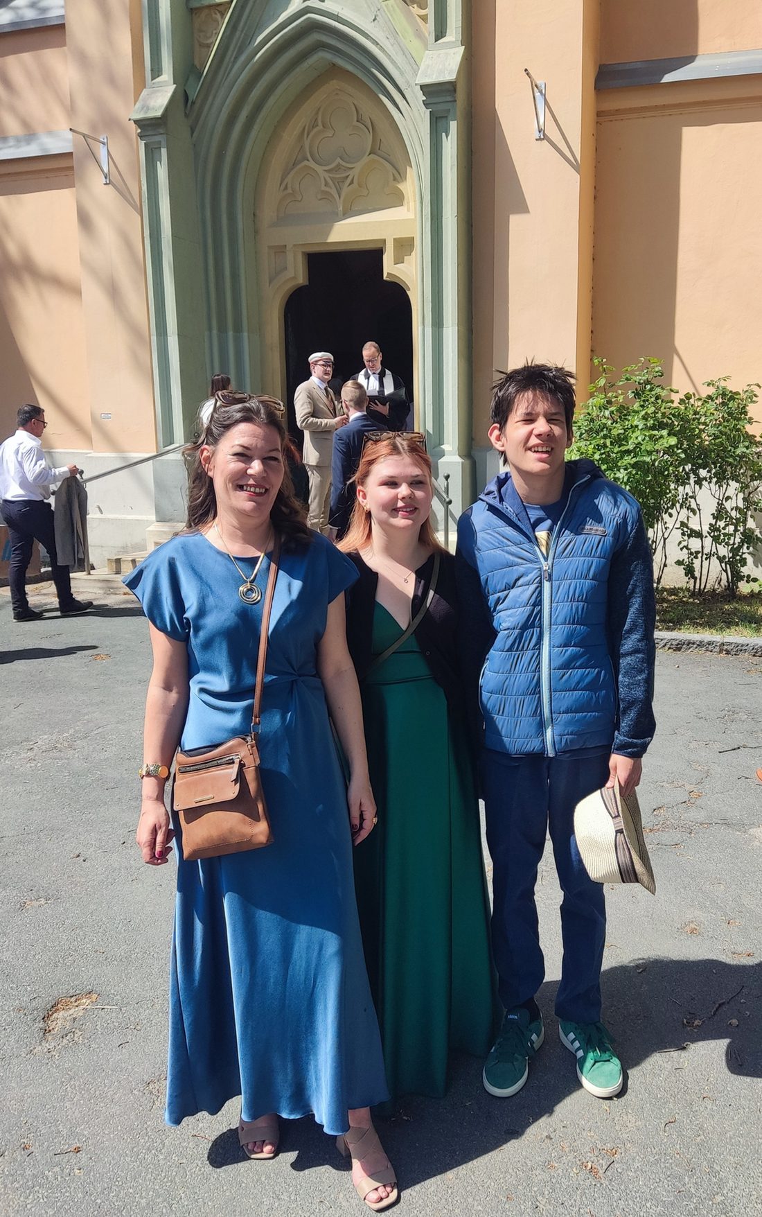 Doris Pichler mit ihrer Familie